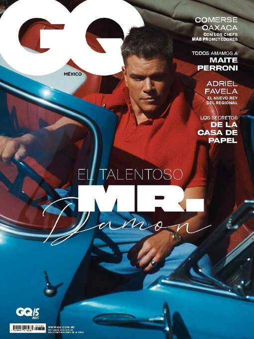Title details for GQ Mexico  by Conde Nast de Mexico SA de CV  - Available